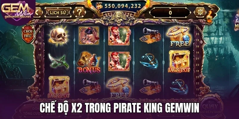 Chế độ X2 trong Pirate King Gemwin