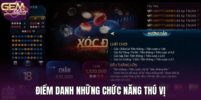 Điểm danh những chức năng thú vị