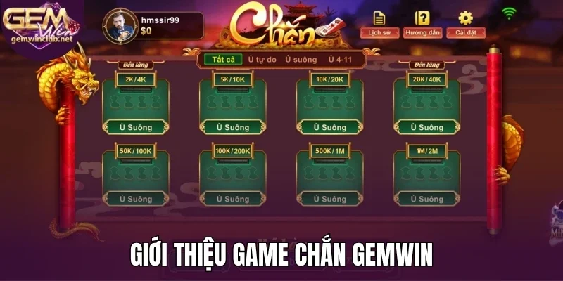 Giới thiệu game chắn Gemwin