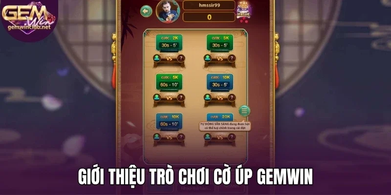 Giới thiệu trò chơi cờ úp Gemwin