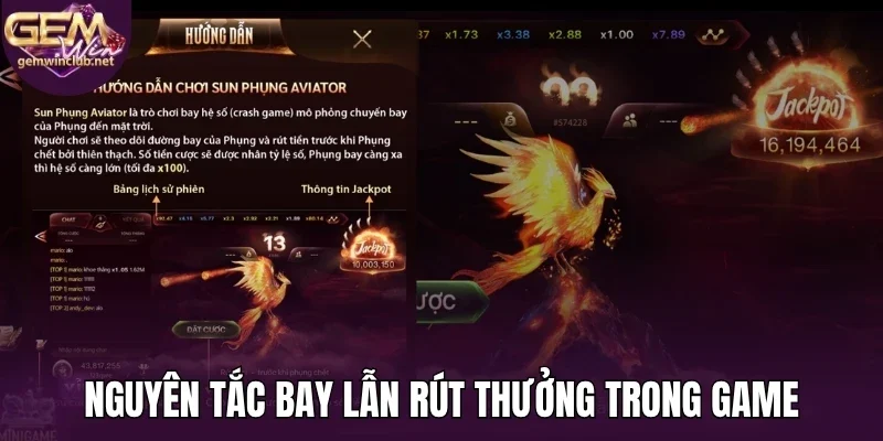 Nguyên tắc bay lẫn rút thưởng trong game
