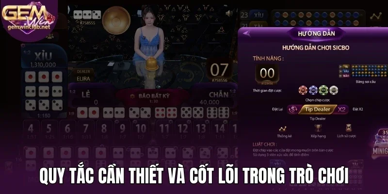 Quy tắc cần thiết và cốt lõi trong trò chơi